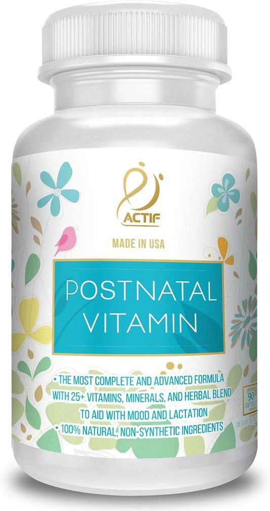 Actif Organic Postnatal Vitamin - 90 Cápsulas