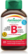 Jamieson Timed Release B100 Complex, 225 comprimidos