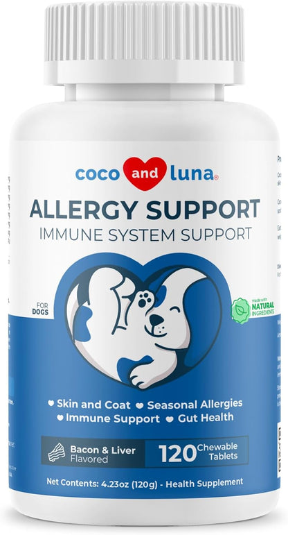 Coco y Luna Alivio para Alergias en Perros - – Quercetina: un flavonoide natural que apoya la respuesta del – Image 1