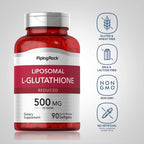 Piping Rock Glutatión Liposomal | 500mg | 90 Cápsulas Blandas