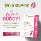 Dr. Stephanie's GLP-1 Buddy: Mezcla de bebida sabor fresa sandía para apoyo digestivo y preservación de masa muscular