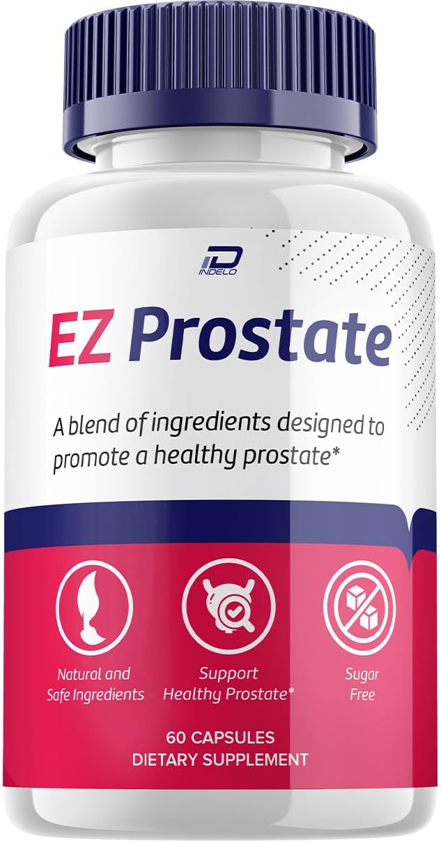 EZ Prostate Supplement for Men – EZProstate Pills Advanced Formula (1 Pack - 60 Cápsulas)