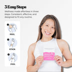 The Patch Collection Parche de Apoyo para la Menopausia - Alivio de Sofocos, Sudores Nocturnos, Fatiga, Estado de Ánimo y Sueño - 100% Natural y Vegano, Sin Látex (Pack de 15)