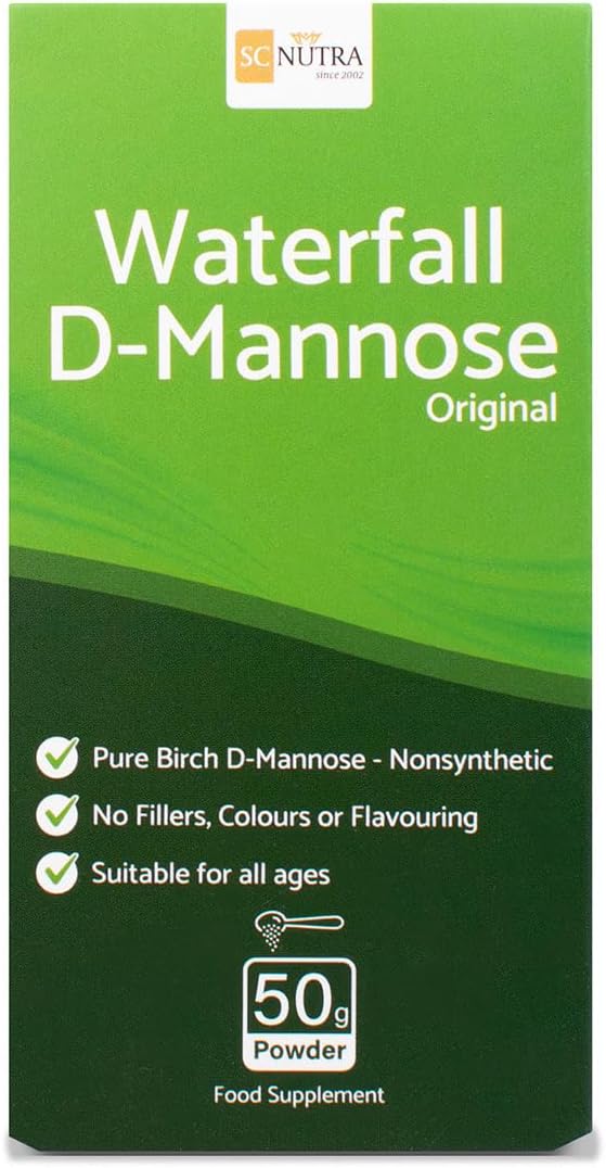 Waterfall D-Mannose Powder - 100% Pure Birch - 50g