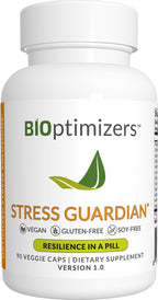 BIOptimizers Stress Guardian – Cápsulas para el Alivio del Estrés y el Descanso – 90 Cápsulas