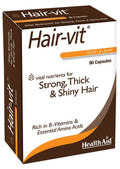 HealthAid Hair-VIT Suplemento Capilar – 90 Cápsulas