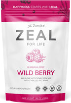 Zurvita - Zeal for Life Bolsa de Bienestar para 30 Días - Frutos Rojos Silvestres (Sin Guaraná) - Suplemento Nutricional