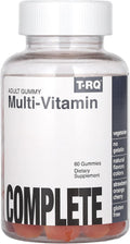 T.RQ Multi-Vitamin Gummy (Complemento Alimenticio) - 60 Gominolas de Fresa, Naranja y Cereza Naturales