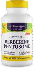 Healthy Origins Berberine Phytosome 550 mg, 120 Cápsulas Vegetales