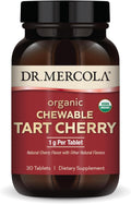 Dr. Mercola Cereza Ácida Orgánica Masticable - 30 Comprimidos