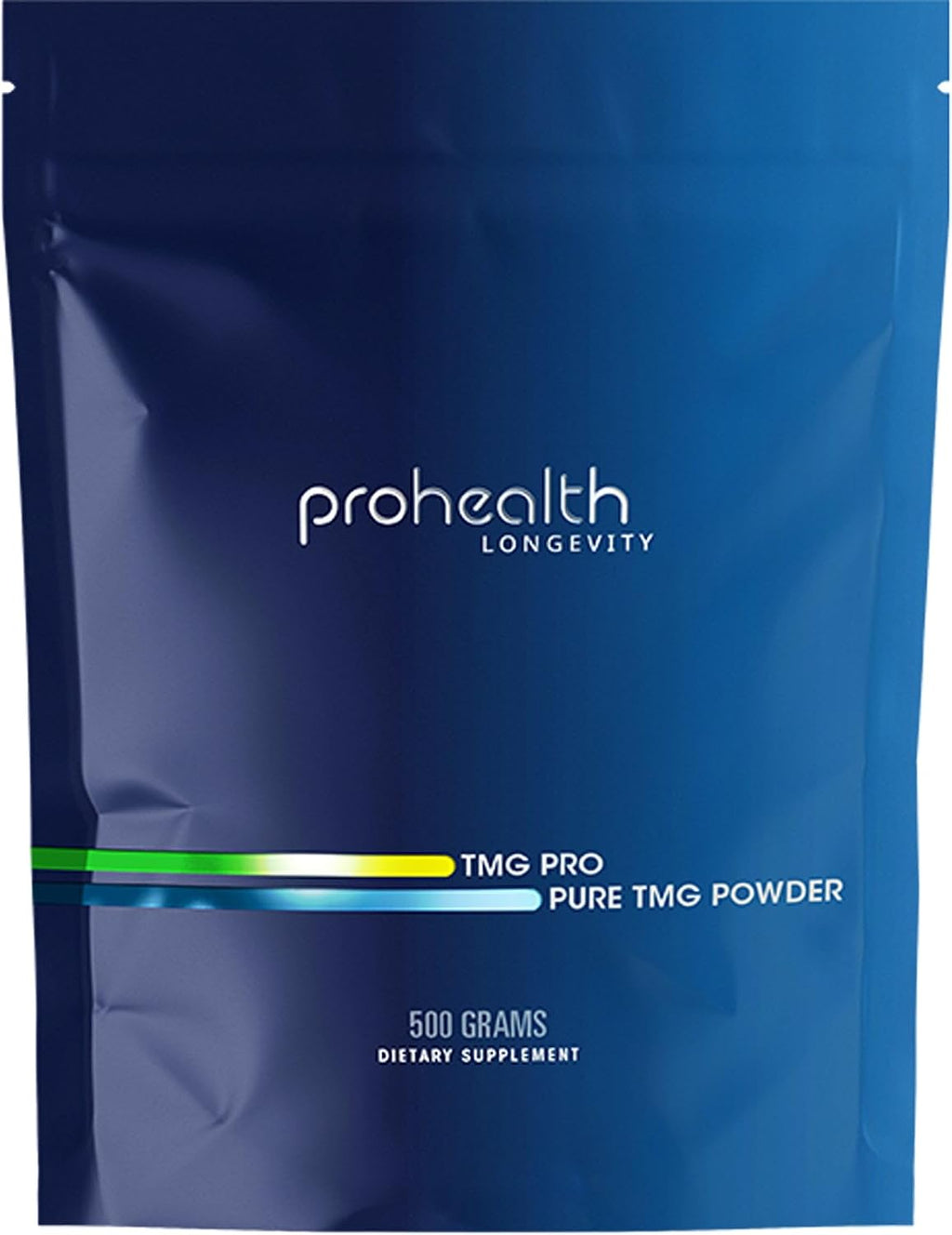 ProHealth Longevity TMG Pro 500 Gramos Polvo a Granel (Trimetilglicina - Betaína Anhidra) - Apoyo a la Metilación