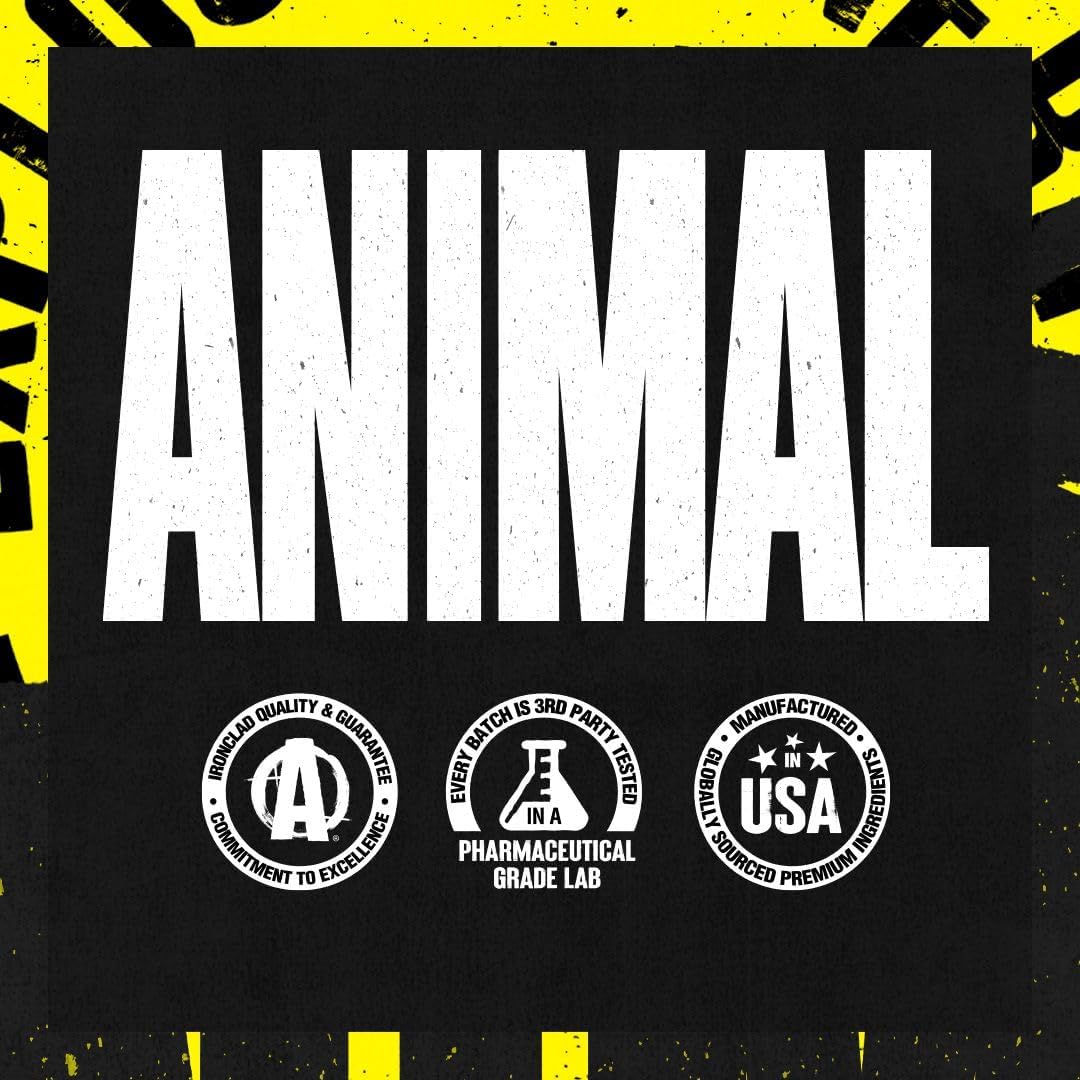 Animal Pak - Multivitamínico en Polvo Todo en Uno, Sabor Orange Crush - 60 Dosis