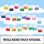 Parche Antijet Lag Natural con Melatonina, Valeriana, Magnesio y Vitaminas B - Pack de 4
