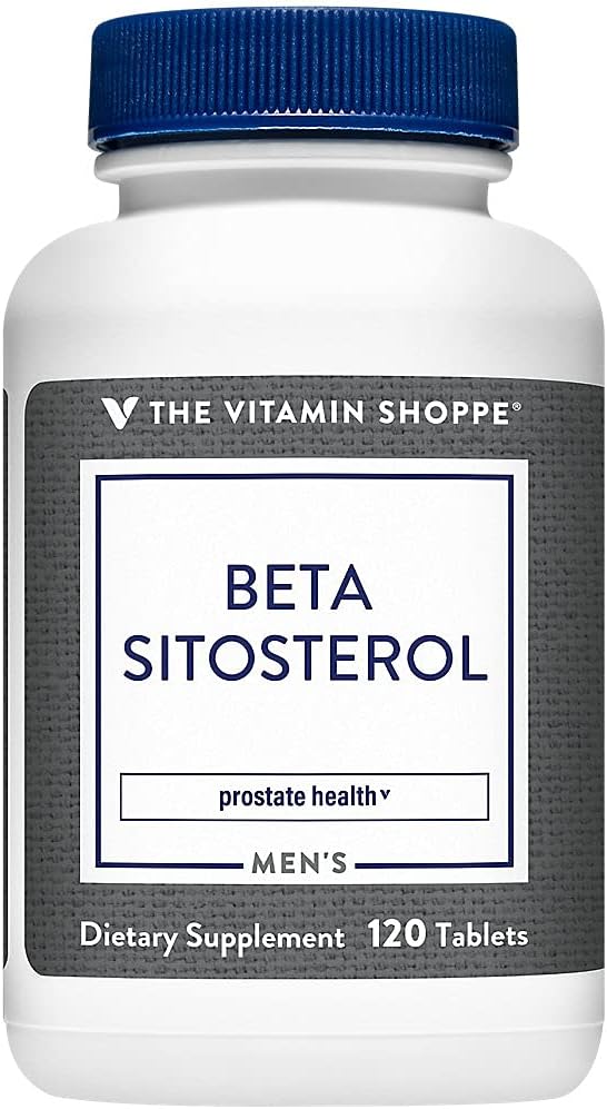 The Vitamin Shoppe Beta Sitosterol 300 mg, 120 Comprimidos