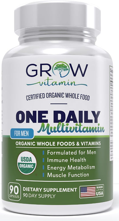 Multivitamínico Diario para Hombres con – La vitamina C contribuye al funcionamiento normal del sistema – Image 1