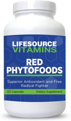 LifeSource Vitamins Red Phyto Foods - 38 Ingredientes Sinérgicos - Superalimento Antioxidante