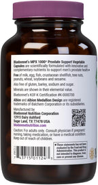 BlueBonnet Nutrition MPX 1000 - Apoyo Prostático con Saw Palmetto, Beta-Sitosterol y Ortiga - 60 Cápsulas Veganas