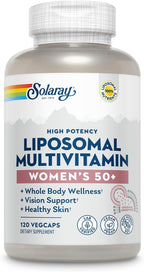 SOLARAY Multivitamínico Liposomal para Mujeres, Alta Absorción - 120 Cápsulas Vegetales