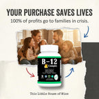 THIS LITTLE HOUSE OF MINE B-12 Vitamin Complex, 2000mcg B-12 con Vitamina C