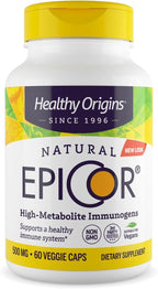 Healthy Origins EpiCor 500 mg, 60 Cápsulas Vegetales