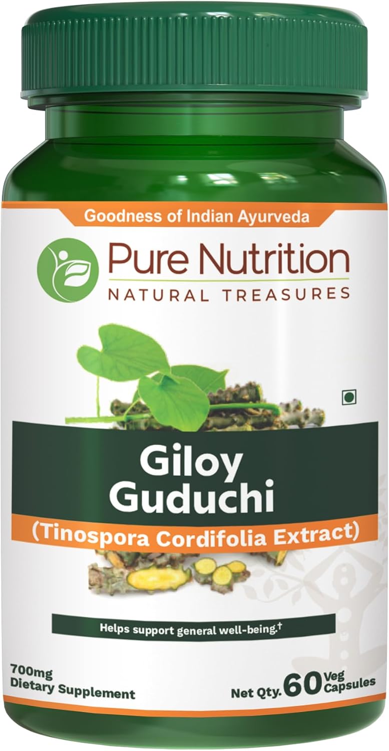 Pure Nutrition Giloy Guduchi Extract 700mg - 60 Cápsulas