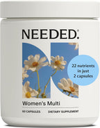 Needed. Multivitamínico para Mujeres con 22 Vitaminas, Minerales y Antioxidantes