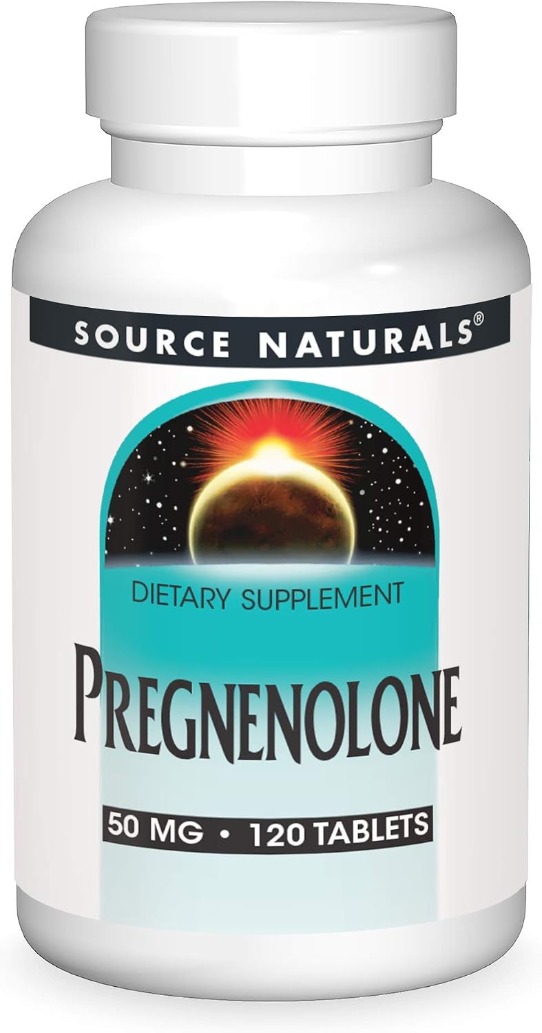 Source Naturals Pregnenolona 50mg - 120 Comprimidos