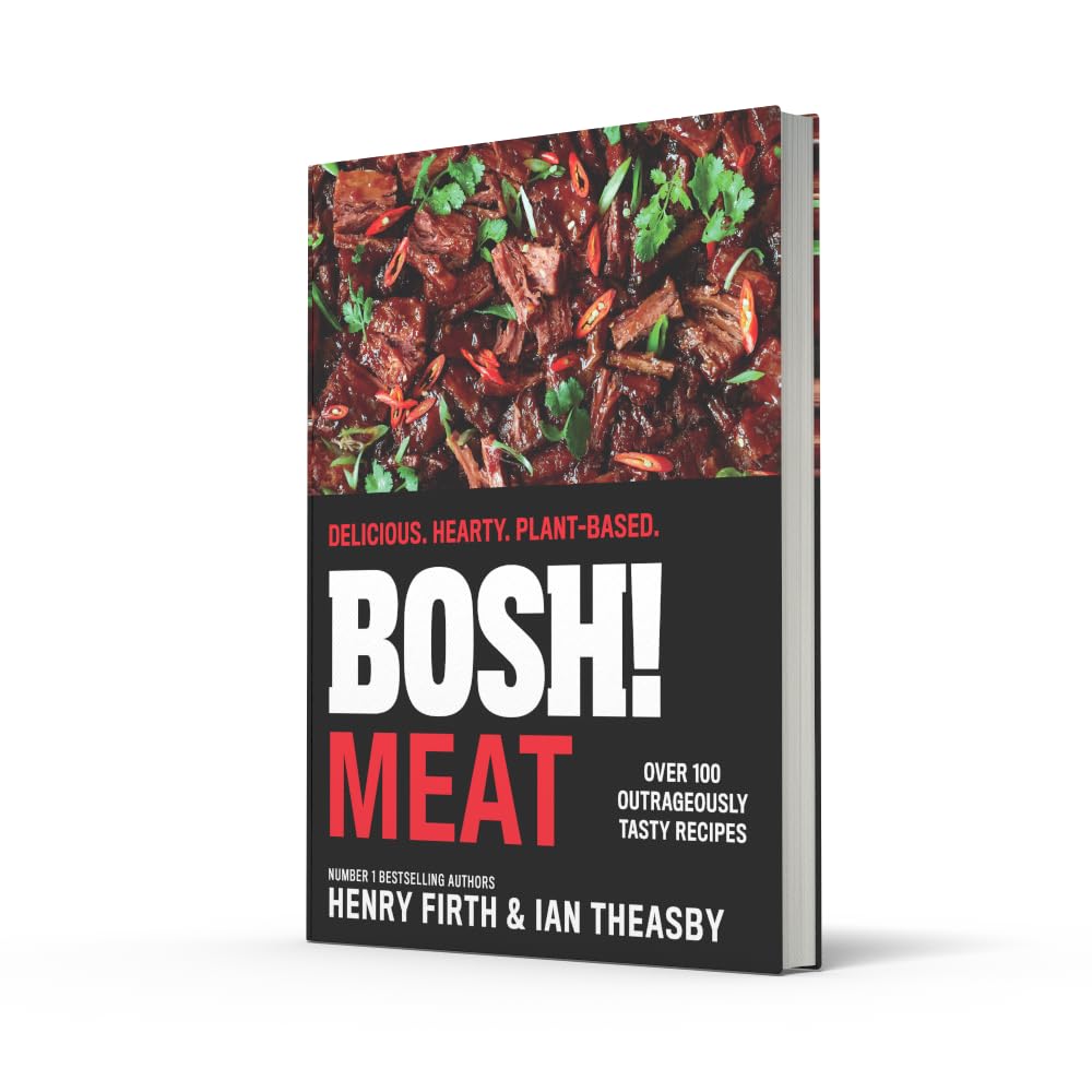 BOSH! Meat: El libro de cocina vegana más vendido con recetas deliciosas y fáciles