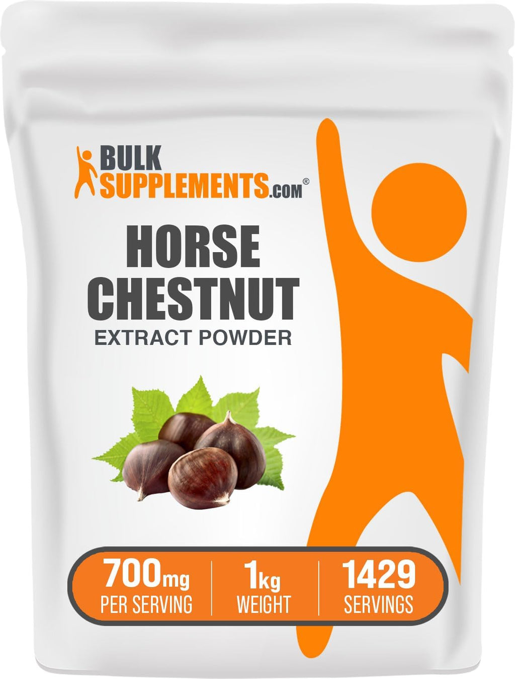 Extracto de Castaño de Indias en Polvo - 100g (3.5 oz) - BulkSupplements