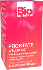 Bio Nutrition Prostate Wellness with Pumpkin Seed Extract - 60 Capsules