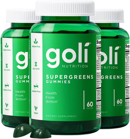 Goli SuperGreen Vitamin Gummy - 60 Gomitas de Vitaminas y Minerales Esenciales – Image 10