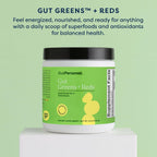 GutPersonal Gut Greens + Reds - Suplemento para la Salud Intestinal, 30 Dosis