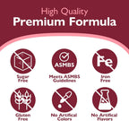 Celebrate Vitamins Multivitamínico Masticable para Cirugía Bariátrica, Sin Hierro - Naranja (60 Comprimidos)