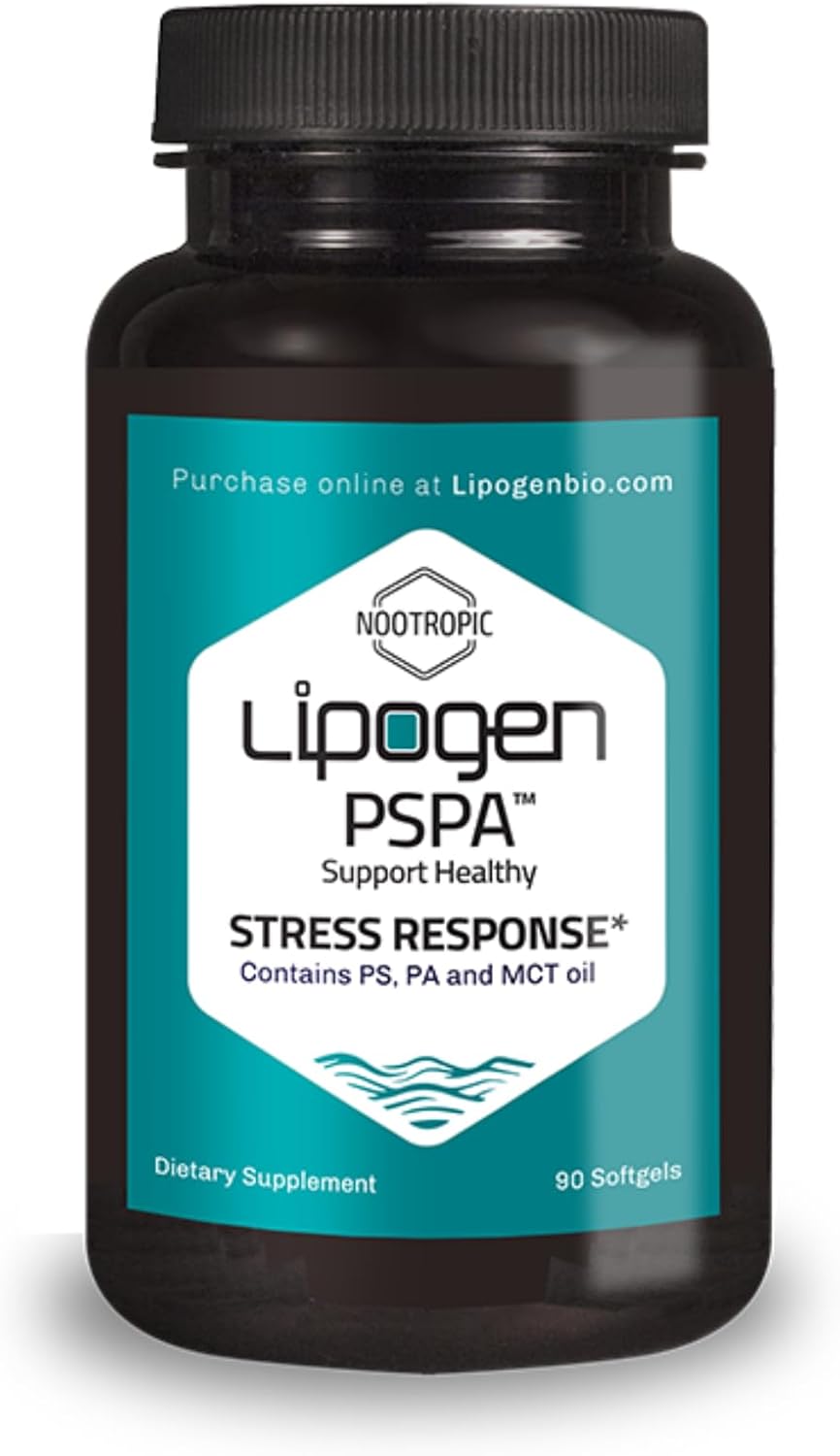 Lipogen PSPA - Dietary Supplement with Phosphatidylserine and Phosphatidic Acid, 90 Softgels