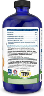 Nordic Naturals Pet Cod Liver Oil, Sin Sabor - 473 ml - 1048 mg de Omega-3 por Cucharadita - Aceite de Pescado para Perros con EPA y DHA