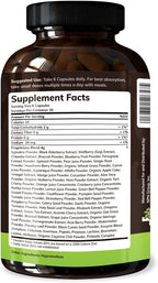 Texas SuperFood - Original Superfood Capsules, Red and Green, 180 Count