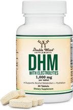 DHM1000 Dihidromiricetina (DHM) Tabletas - 1.000mg por Cápsula (30 Unidades) con Electrolitos