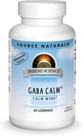 Source Naturals GABA Calm Pastillas de Disolución Rápida Sabor Menta - 60 Unidades