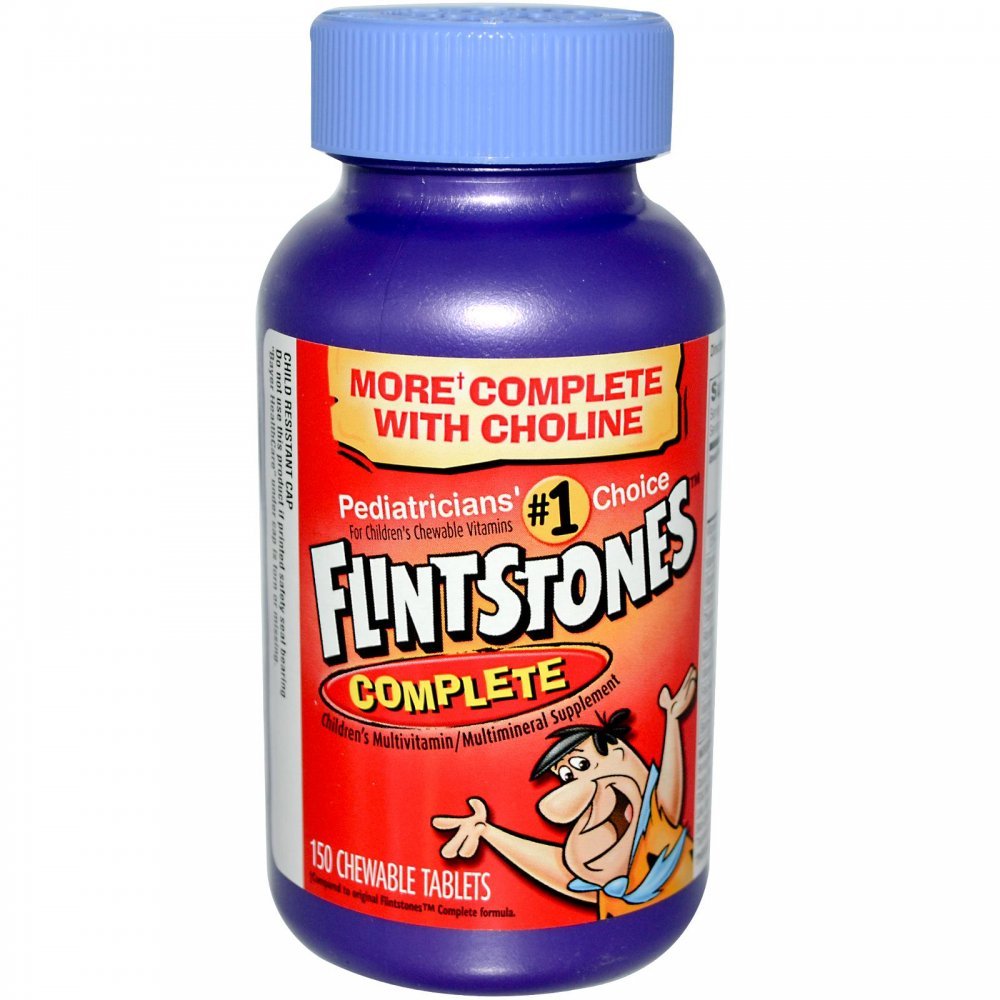 Flintstones Multivitamínico Completo Masticable para Niños, 150 comprimidos