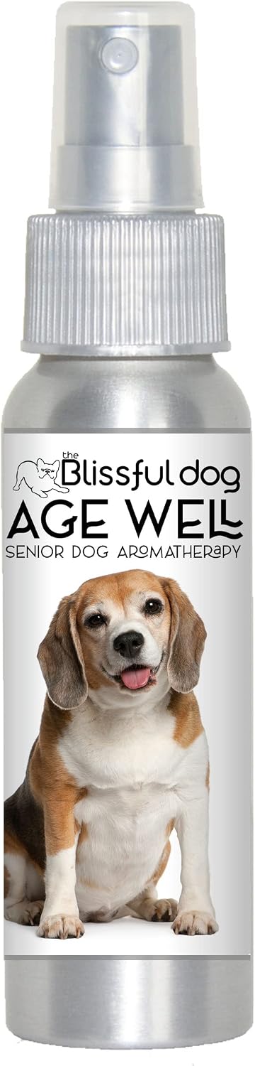 The Blissful Dog Beagle Edad Bien Spray de aromaterapia