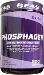 EAS Phosphagen Ultimate Creatina Monohidrato en Polvo - Pureza 99.9% - 200 Porciones (Sin Sabor)
