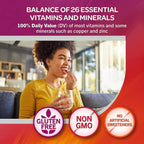 Geritol Multivitamin - Nutritional Support with 26 Essential Vitamins and Minerals, 40 Tablets (2-Pack)