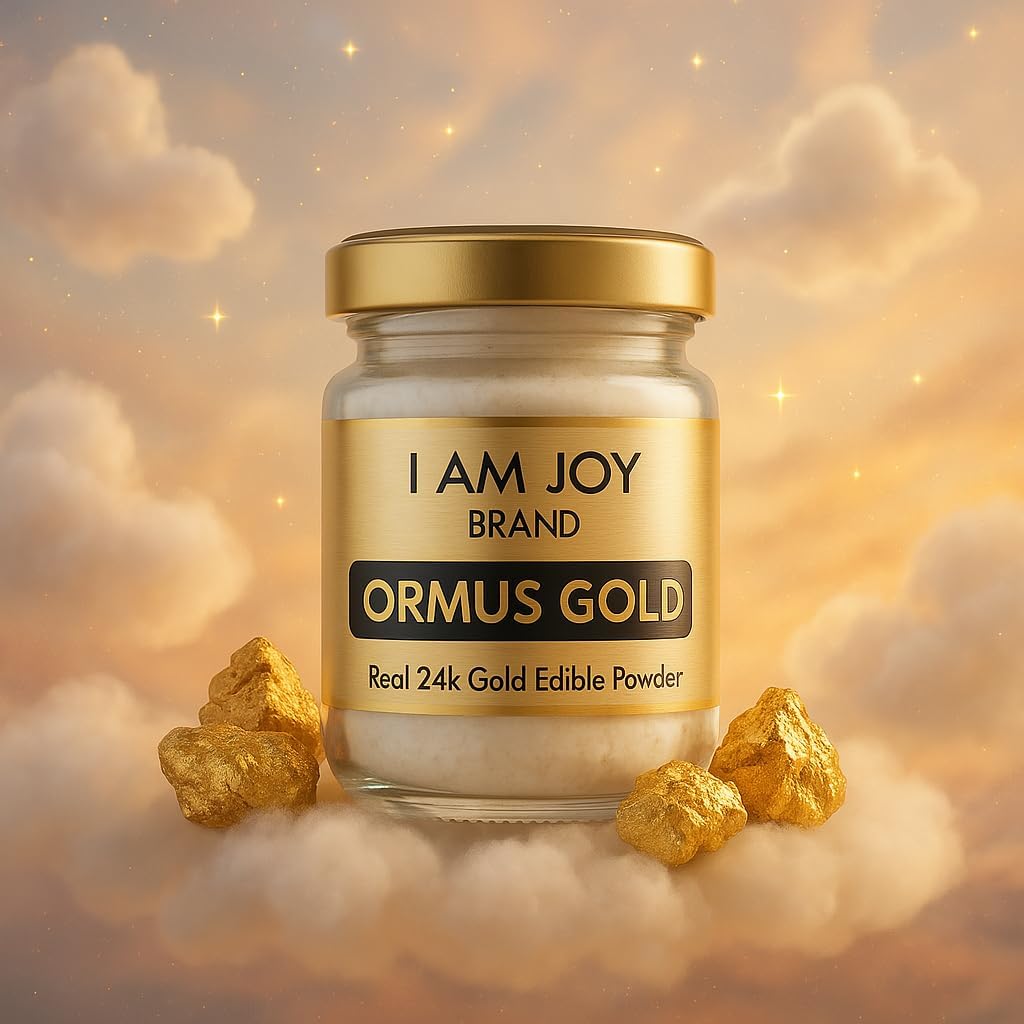 I Am Joy co. Ormus Oro Blanco Puro Polvo Monoatómico M-State 24k 99.99% - 22 Gramos