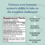 Better Way Health Beta Glucano 500 - 60 Cápsulas - Alta Pureza 1,3/1,6