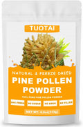 Polen de Pino Premium en Polvo, 100% Natural, Sin OGM, Vegano