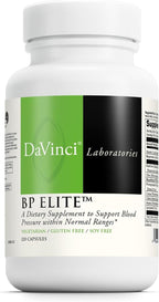 DAVINCI Laboratories BP Elite - Cardiovascular Health - Magnesium, Vitamin C and Herbal Extracts - 120 Capsules