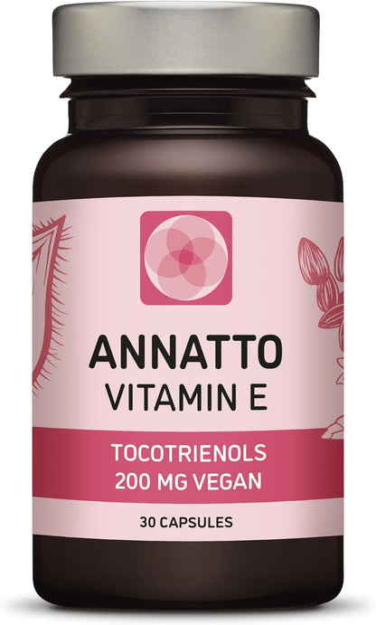 Procapsin Annatto Tocotrienols Suplemento de Vitamina E Vegano - 200 mg - Sin Tocoferoles - 30 Cápsulas – Image 1