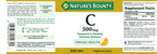 Nature's Bounty Vitamina C Pura 500 mg, 250 Comprimidos (Pack de 9)