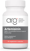 ARG Artemisinina - 200 mg de Extracto Concentrado de Ajenjo Dulce por Dosis - Suplemento Dietético Hipoalergénico y Vegetariano - 90 Cápsulas