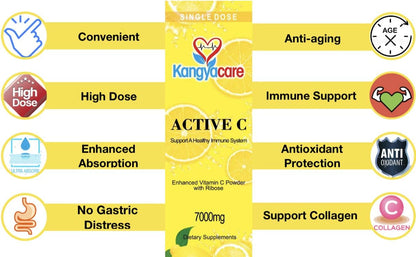 Active C - 30 Sobres Individuales - 4500 mg de Vitamina C en Polvo – Image 2